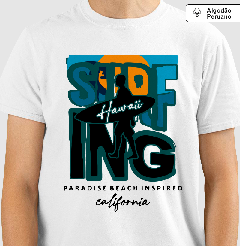 Camiseta Algodão Peruano Premium
