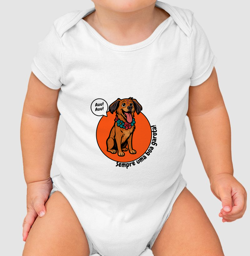 Camiseta Boa Menina Caramelo