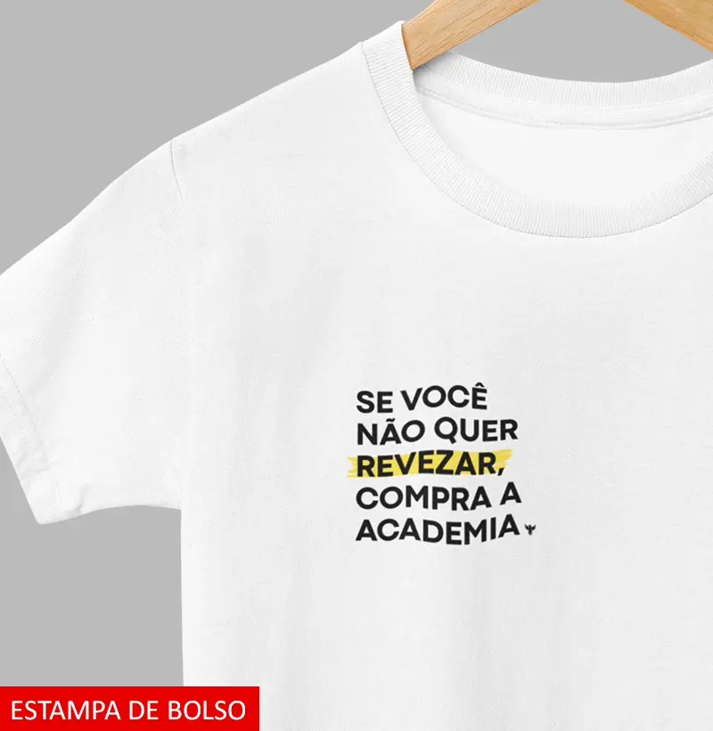 Se você não quer revezar, compra a academia