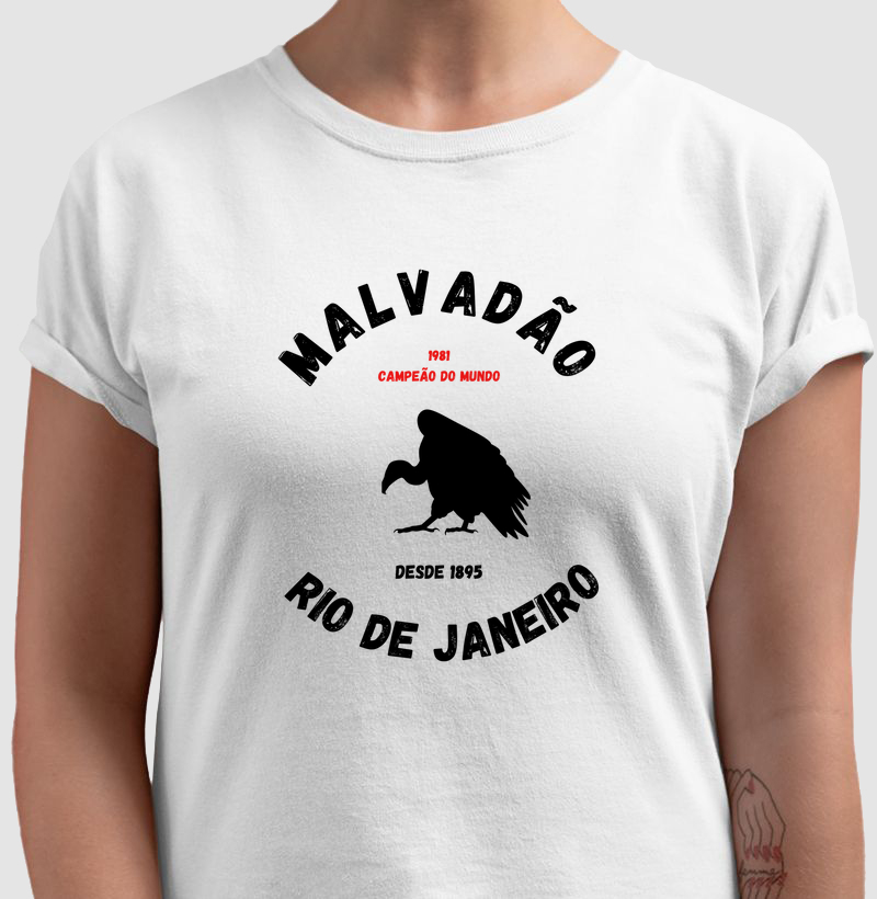 CAMISA MALVADÃO BRANCA