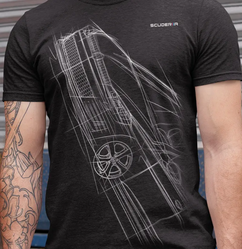 CAMISETA VW GOLF GTI MK7 SKETCH SCUDERIIA