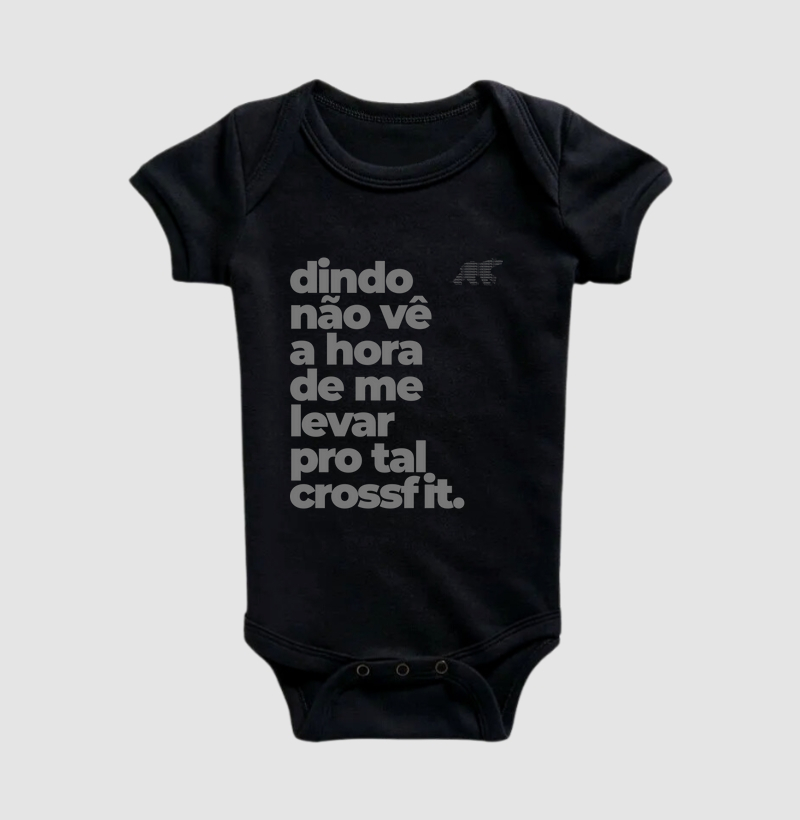 DINDO NÃO VÊ A HORA DE ME LEVAR PRO CROSSFIT