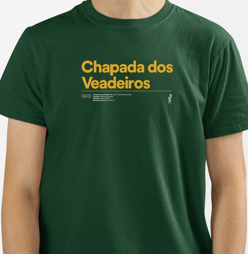 Camiseta Chapada dos Veadeiros