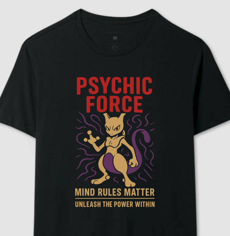 Psychic Force Mewtwo Pokémon Retro Series