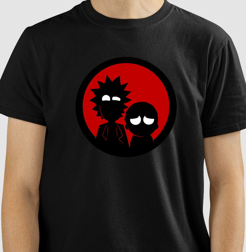 T-shirt Rick and Morty - Sombra