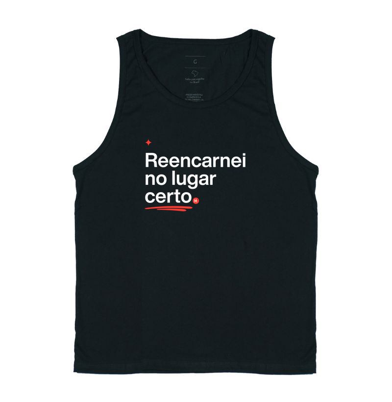 Reencarnei no lugar certo