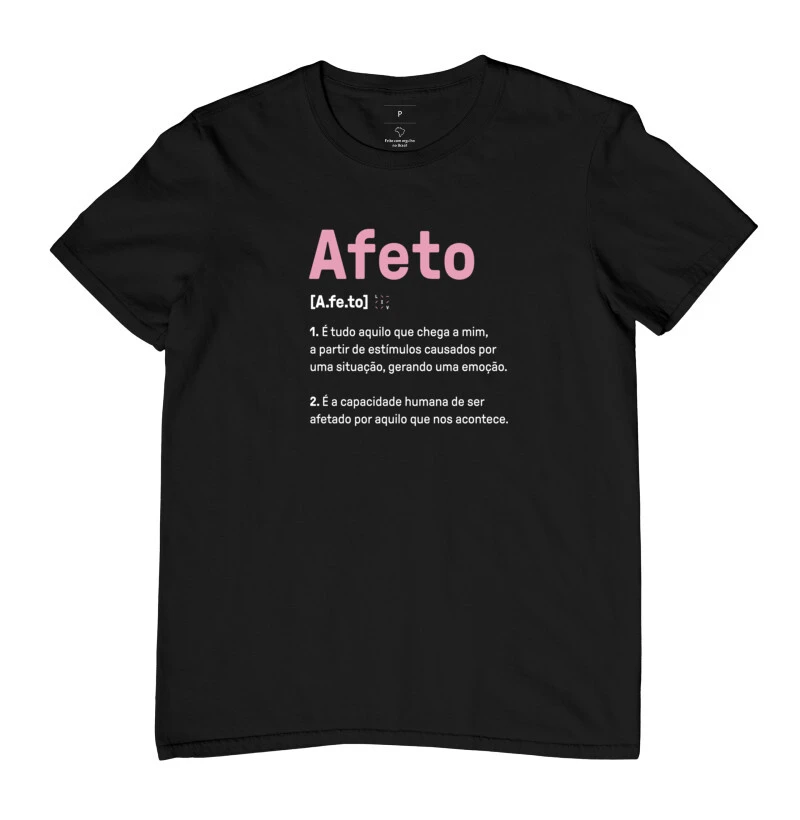 Camiseta "Afeto"