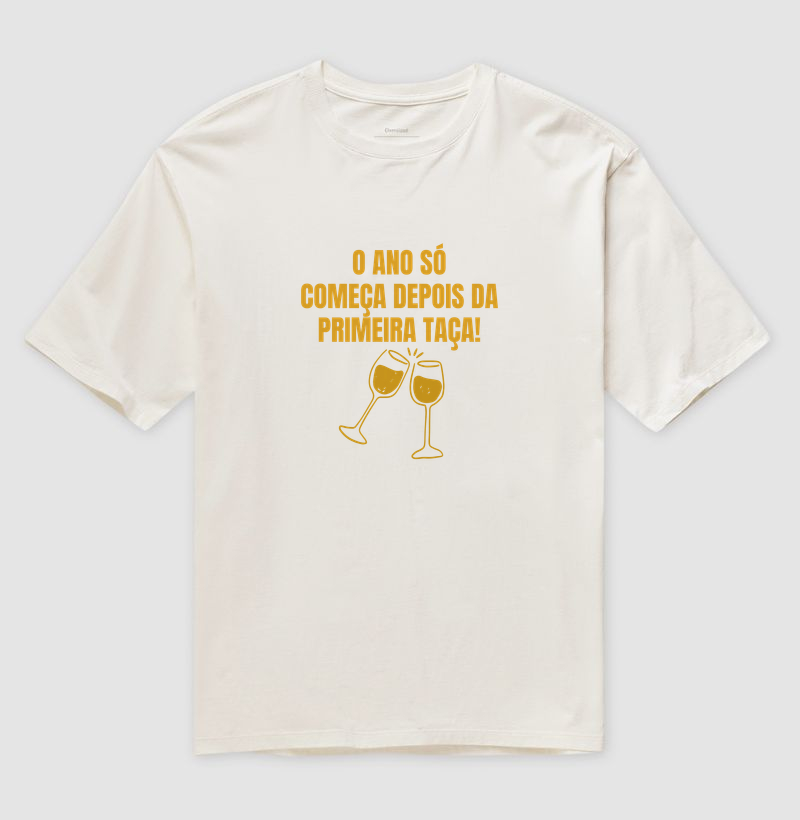 Camiseta Oversized Primeira Taça