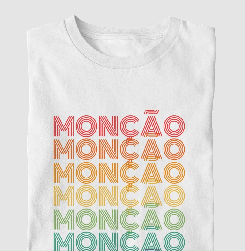 Monção Letreiro Retrô