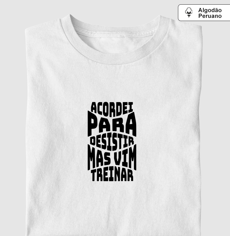 ACORDEI PARA DESISTIR