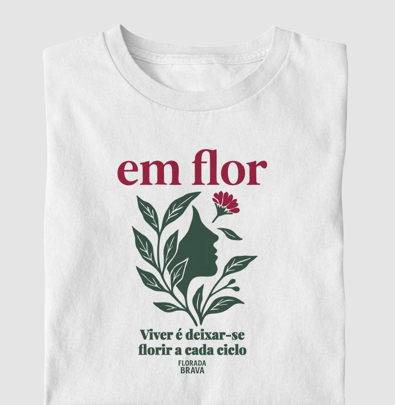Em flor