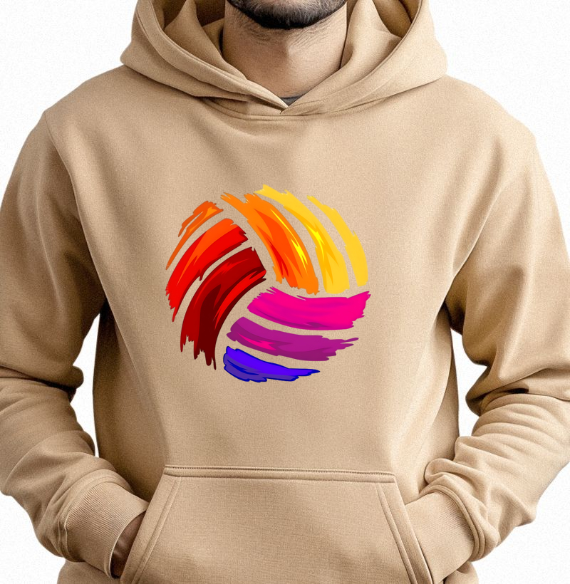 Moletom Canguru - Bola de Vôlei