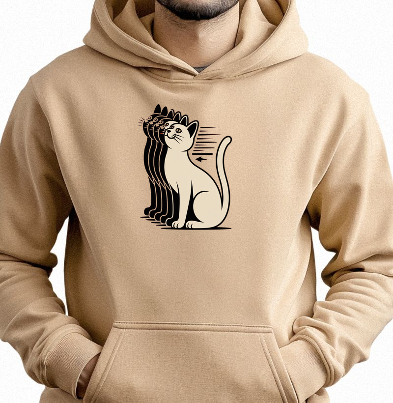 Gato em loop de Reels