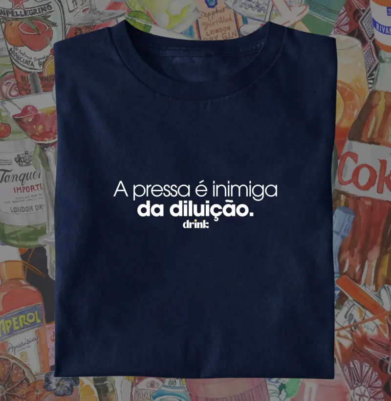 A pressa é inimiga da diluição