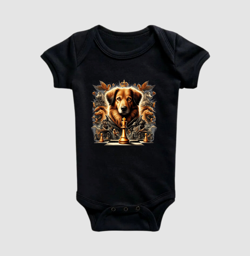 Golden Retriever do xadrez