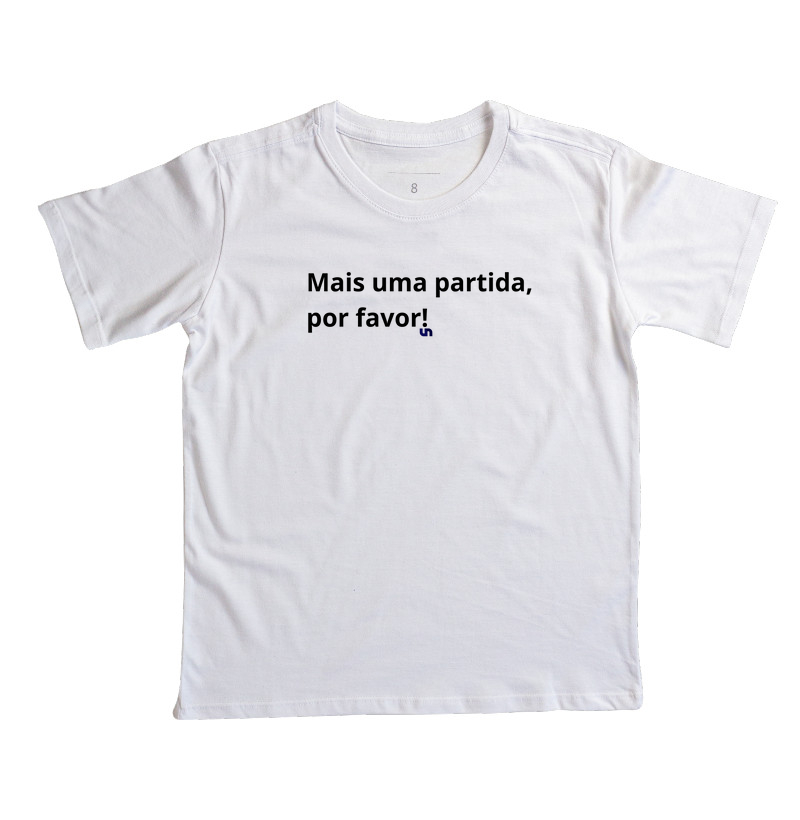 Mais uma partida, por favor!