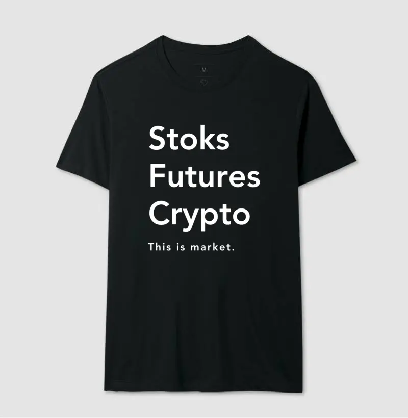 Camiseta Stoks, Futures and Crypto