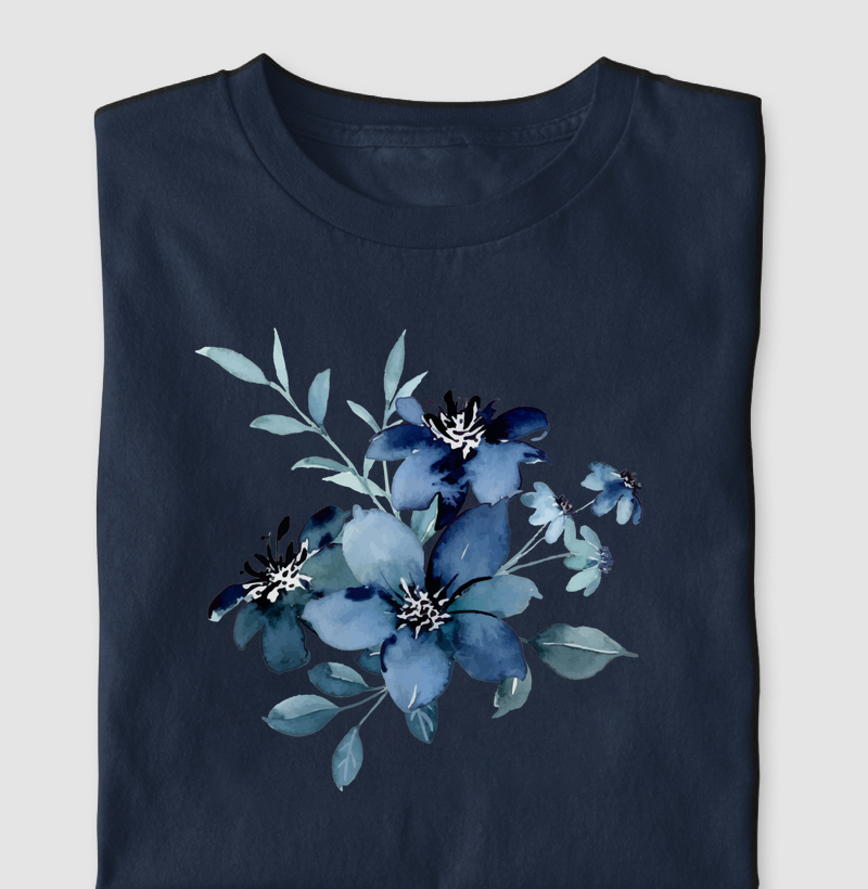 HONESTEE FLOR AZUL