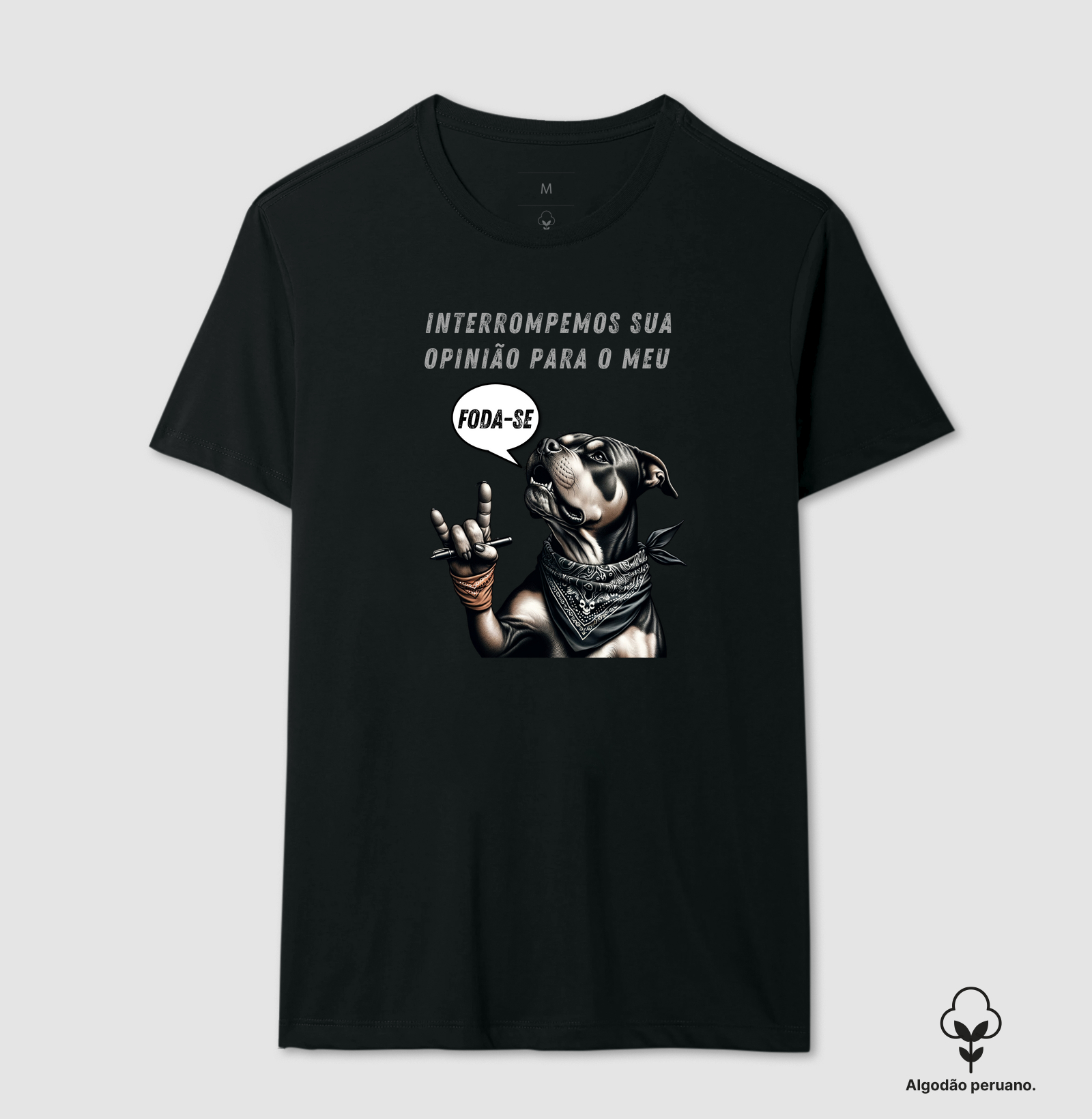 Interrompemos a sua opiniao
