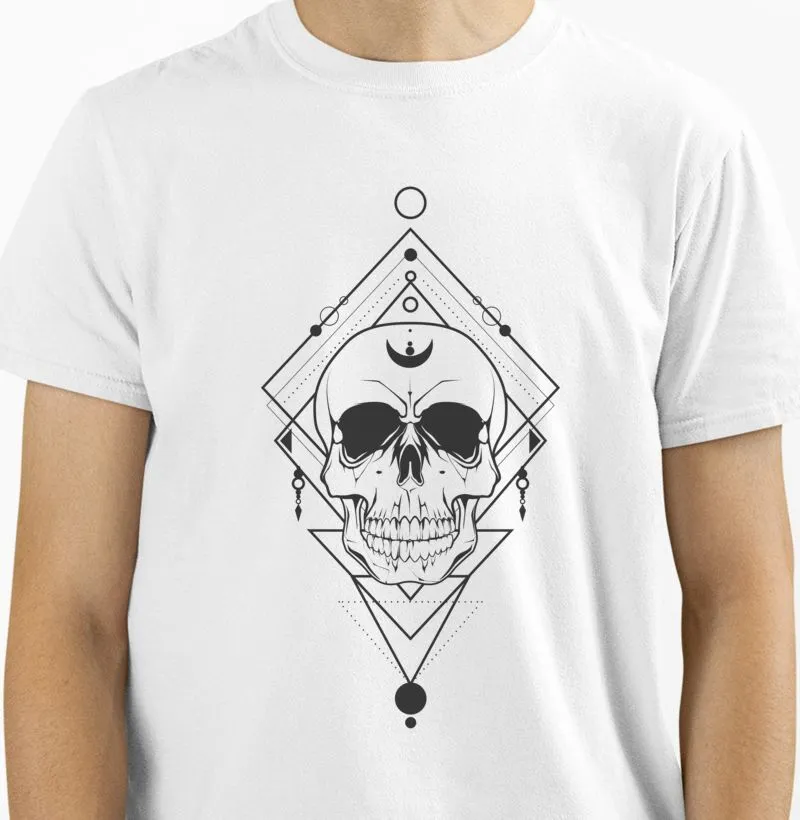 Caveira triangulos