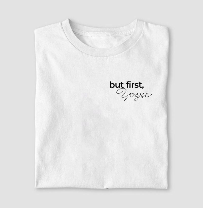 But first, yoga
