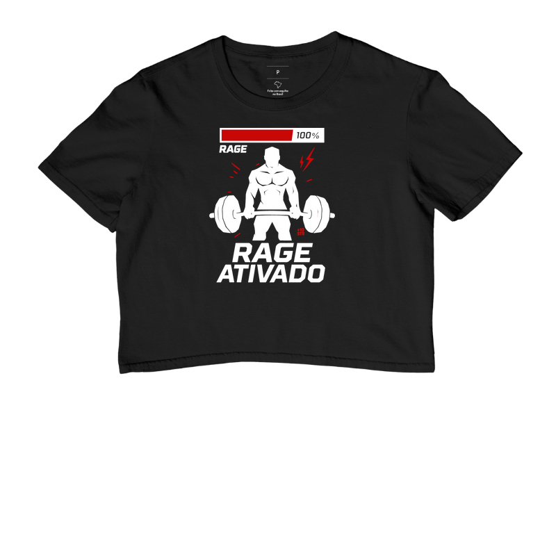 Camiseta Gamer Manamoney Rage Ativado no seu treino