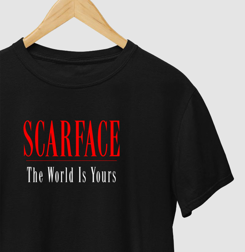 Camiseta Scarface — The World Is Yours