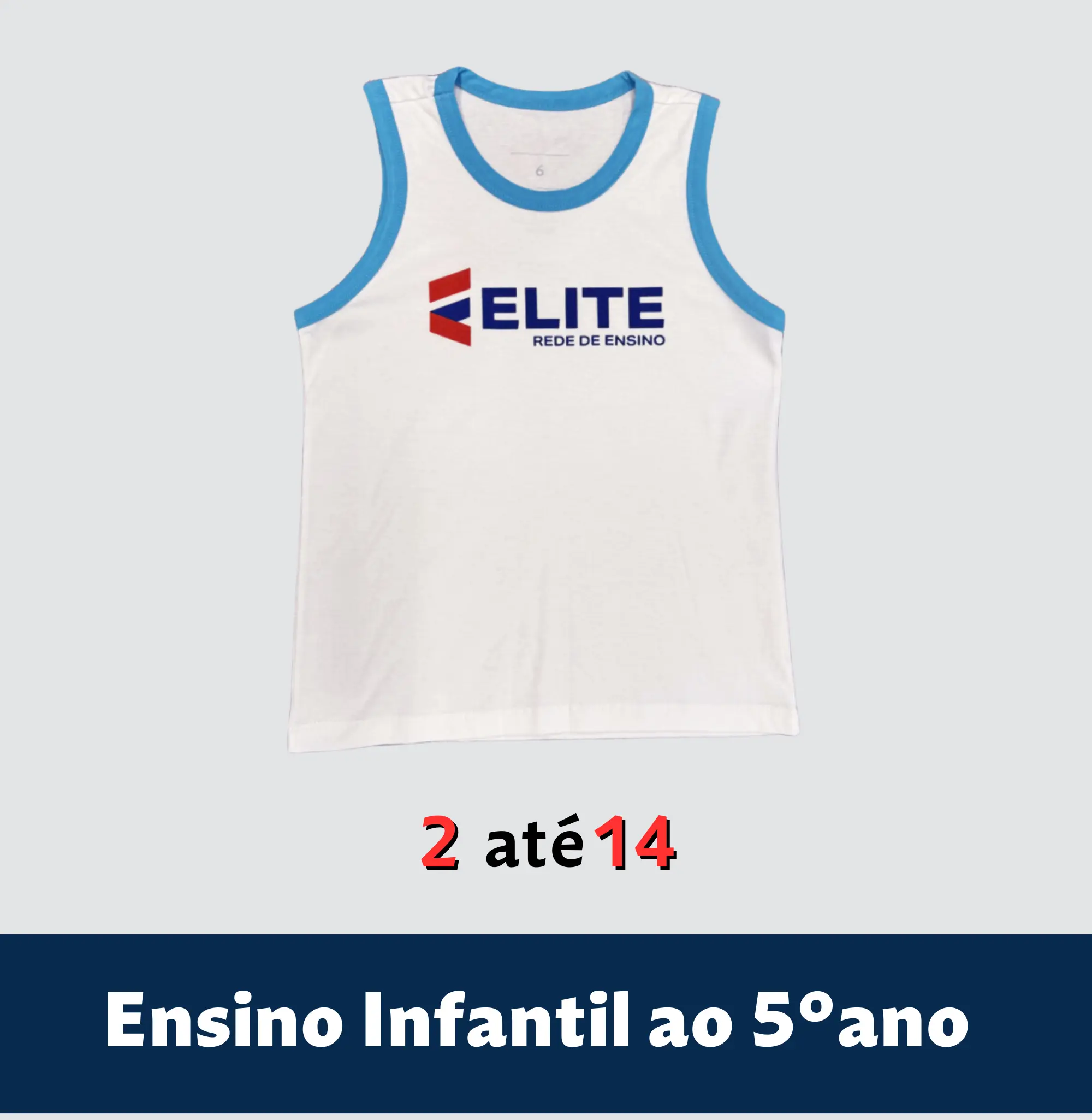Regata Mini Elite Azul Claro - Ensino Infantil ao 5º ano
