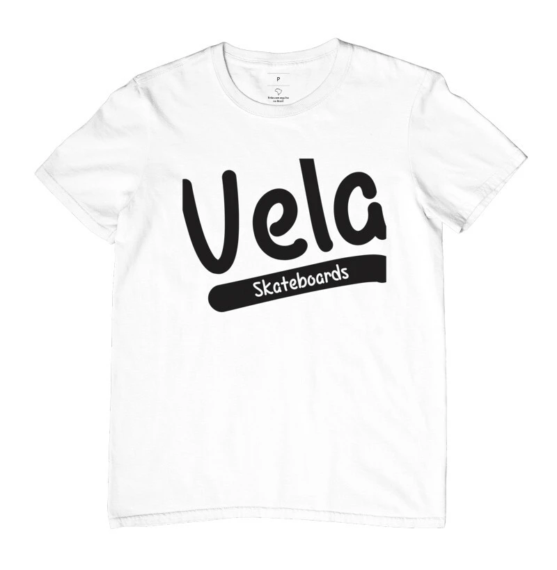 Camiseta Vela skate : Logo full