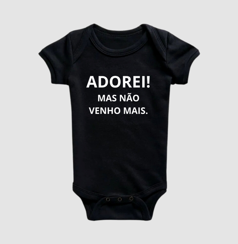 ADOREI! NÃO VENHO MAIS