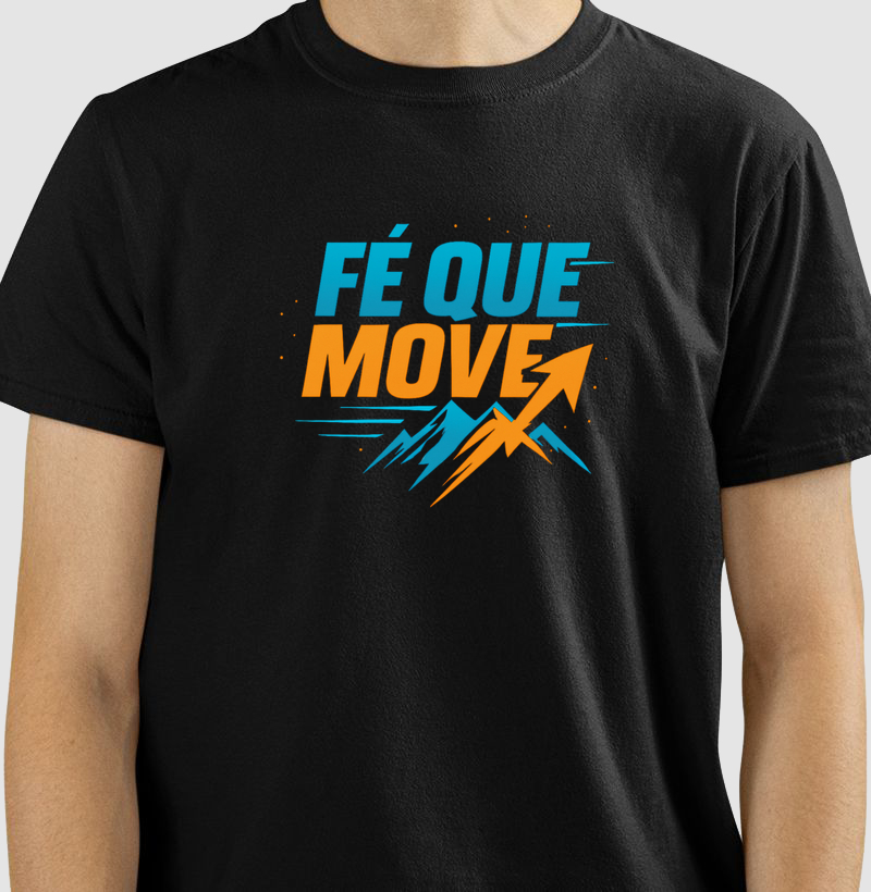 Camiseta Fé que move
