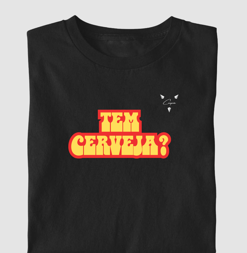 "Tem cerveja?"