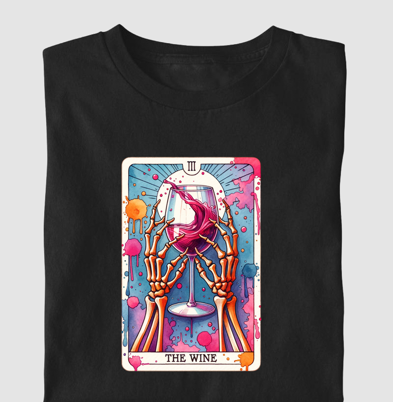 Camiseta O Tarô do Vinho