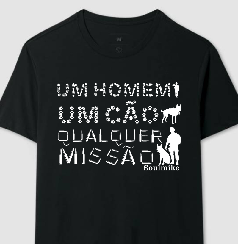 Um homem, um cão, qualquer missão!