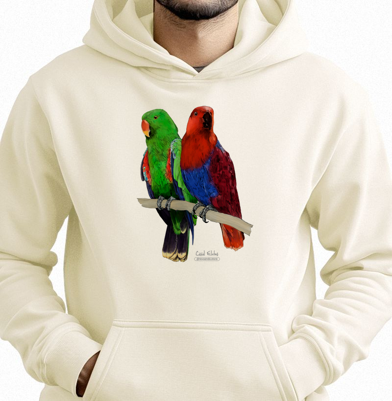 Love Friends - Ecletus Casal - Moletom Hoodie