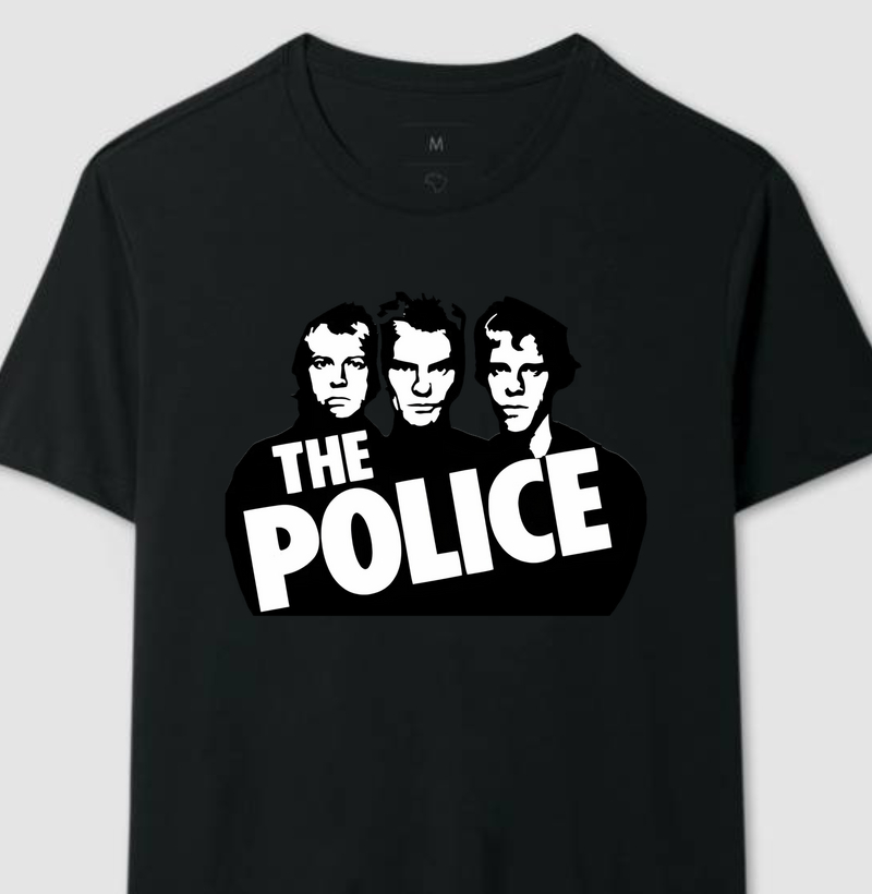 Camiseta The Police - Integrantes