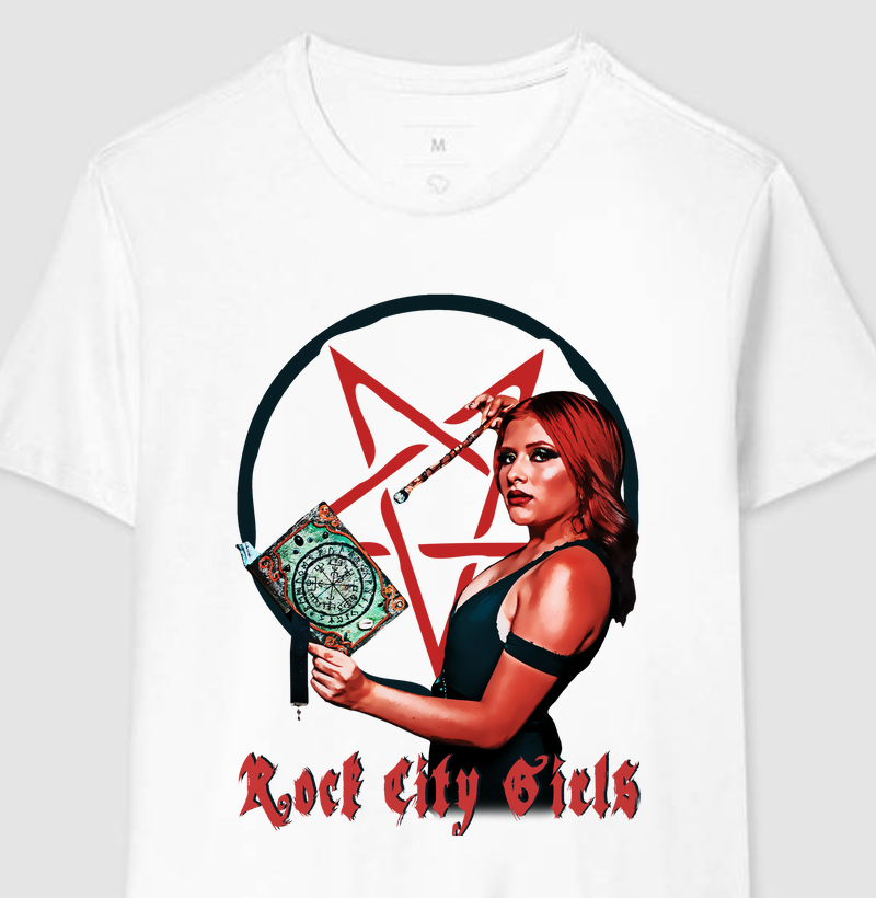 The Red Witch - Camiseta Rock City Girls