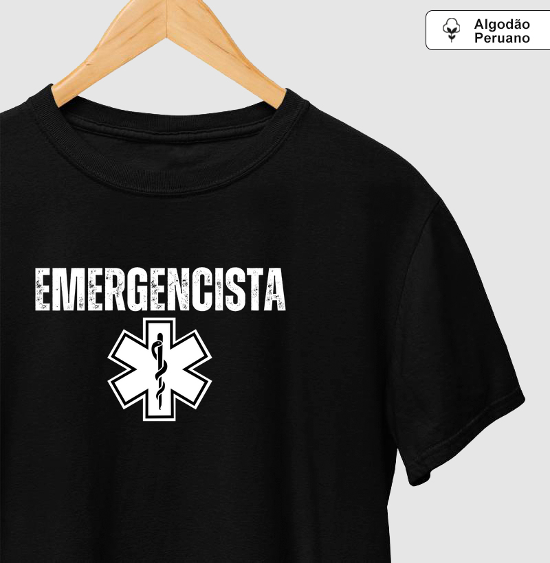 Camiseta Algodão Peruano – Emergencista
