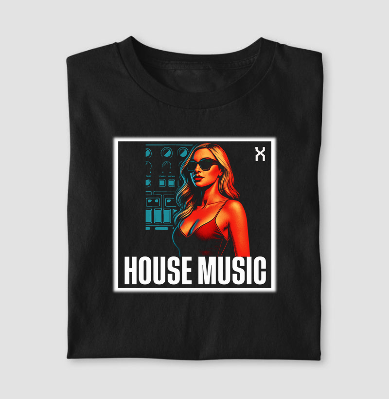 Camiseta House Music Woman