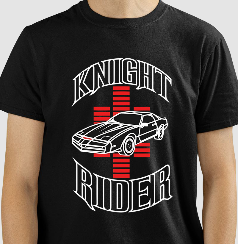 🚘 Camiseta K.I.T.T. Knight Rider