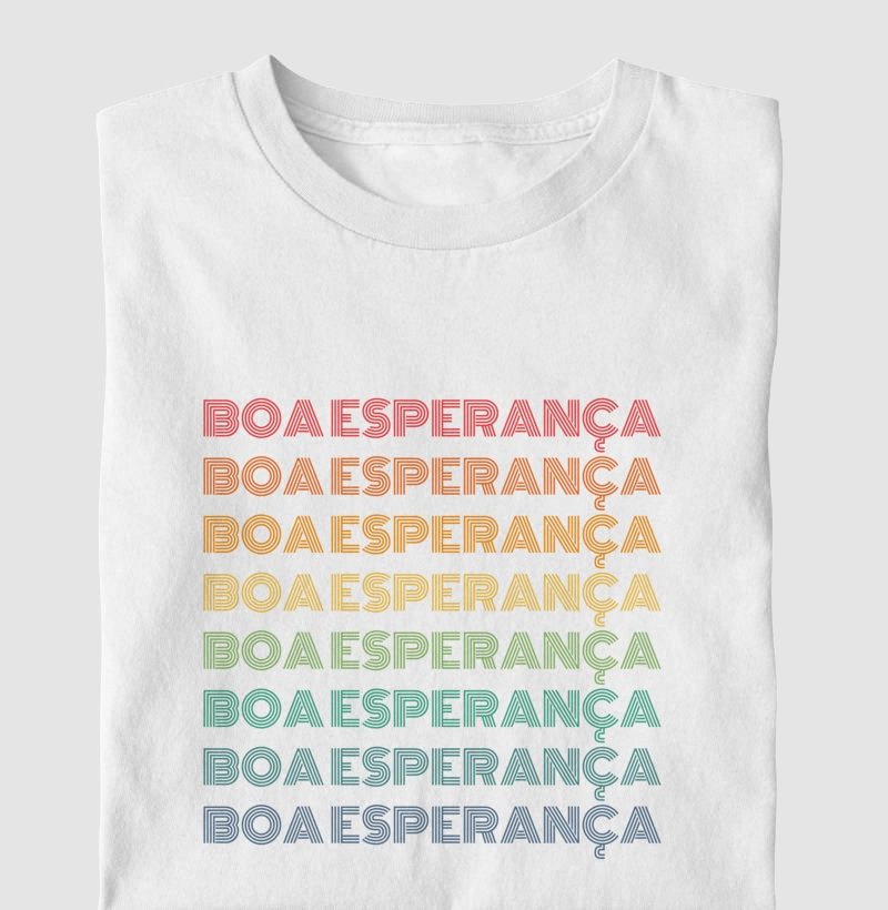 Boa Esperança Letreiro Retrô