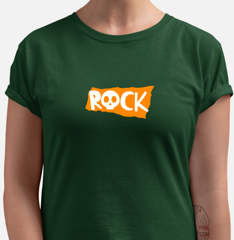 Camiseta Rock Minimalista