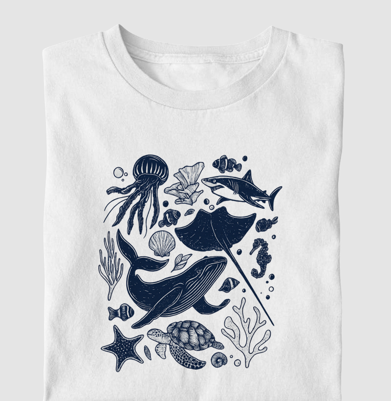 Camiseta Infantil - Maré Calma