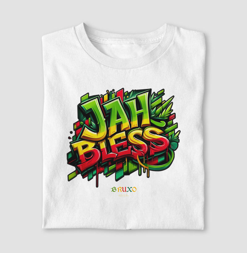 Camiseta Jah Bless V1