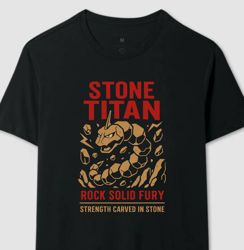 Stone Titan Onix Pokémon Retro Series