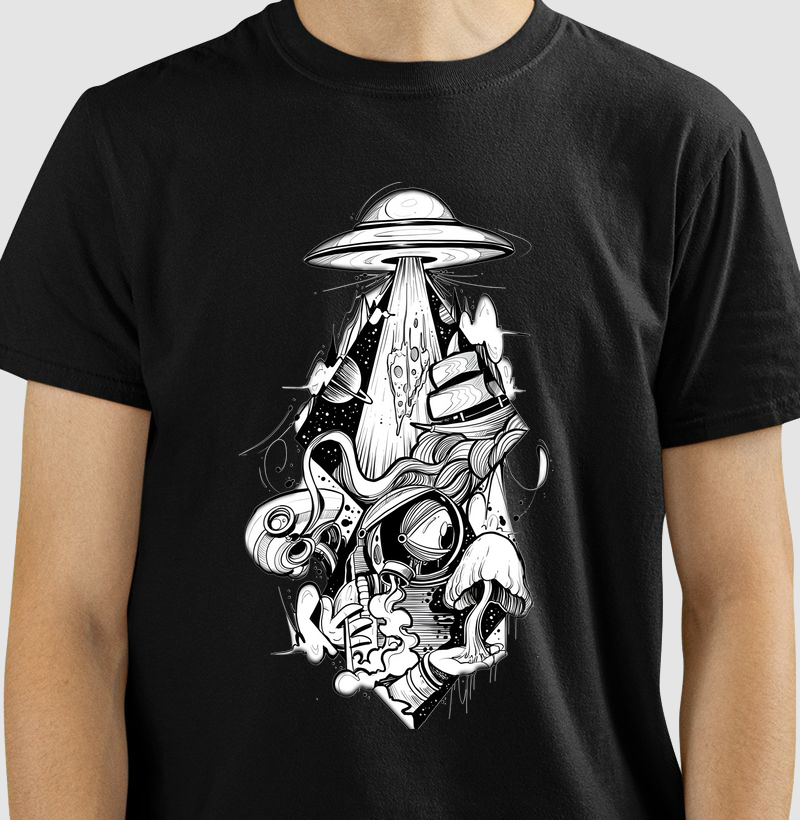 Alien abduction surreal