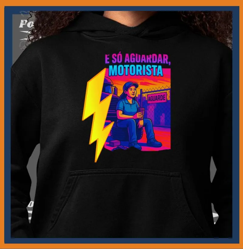 Hoodie É só aguardar motorista F1