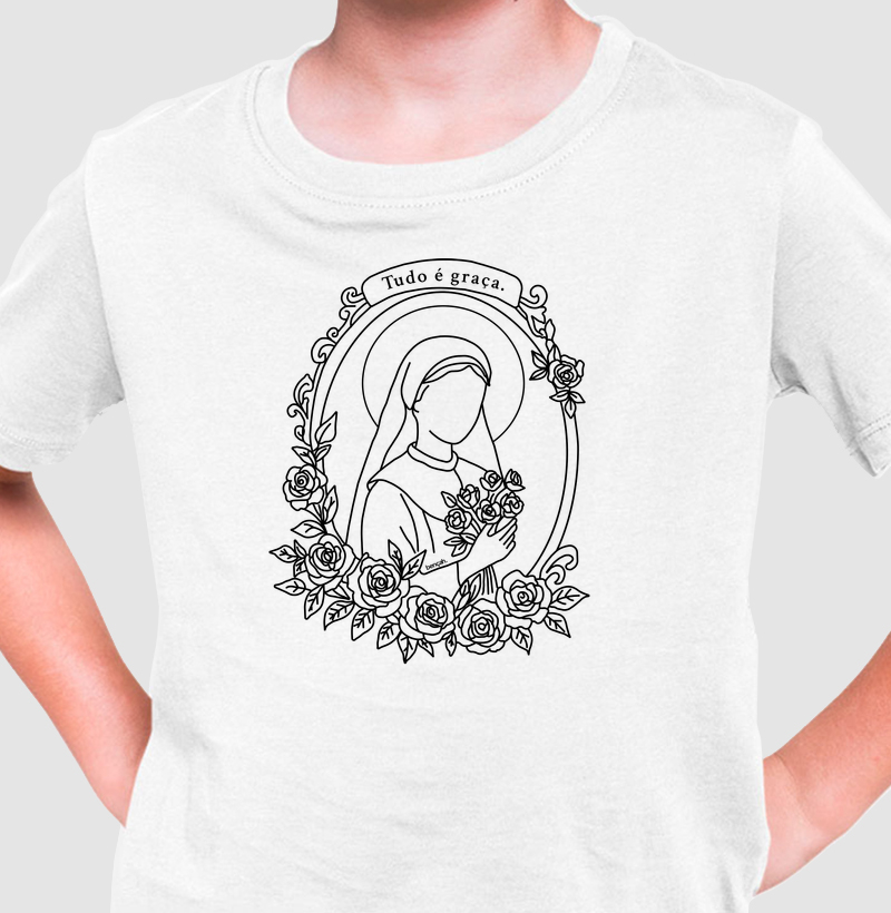  Camiseta Infantil Graça