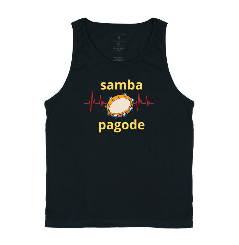camiseta samba e pagode