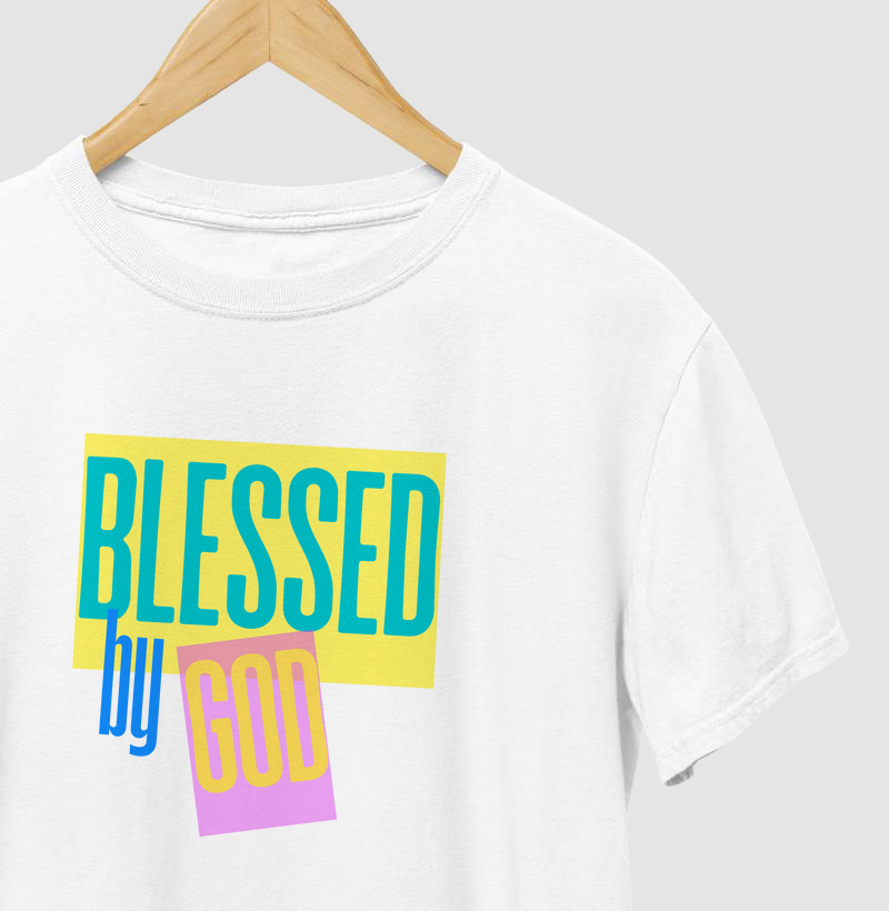 Camiseta blessed by God